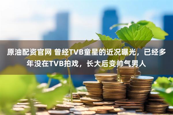 原油配资官网 曾经TVB童星的近况曝光，已经多年没在TVB拍戏，长大后变帅气男人